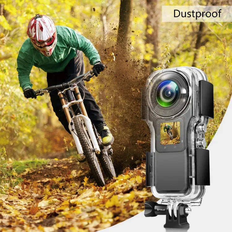 適用於 Insta360 One RS 1英寸 360 版 PULUZ 40米水下防水保護殼