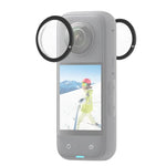適用於 Insta360 X3 PULUZ 鏡頭保護PC防護蓋，鏡頭保護PC蓋