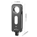適用於 Insta360 X3 PULUZ 金屬保護籠，帶鏡頭保護器，金屬框架帶鏡頭保護器