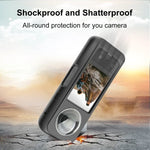 適用於 Insta360 X3 PULUZ 金屬保護籠，帶鏡頭保護器，金屬框架帶鏡頭保護器