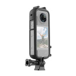 適用於 Insta360 X3 PULUZ 冷靴PC塑料保護框，帶轉接座及螺絲，PC框架