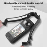 適用於 Insta360 X3 PULUZ 冷靴PC塑料保護框，帶轉接座及螺絲，PC框架