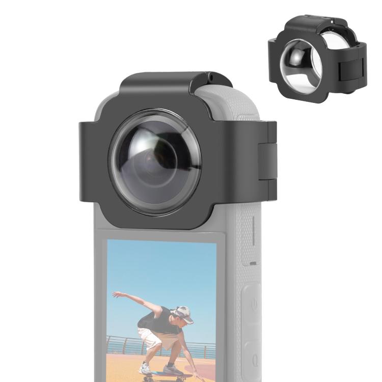 適用於 Insta360 X3 PULUZ 鏡頭保護蓋，鏡頭護罩