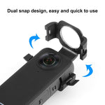 適用於 Insta360 X3 PULUZ 鏡頭保護蓋，鏡頭護罩