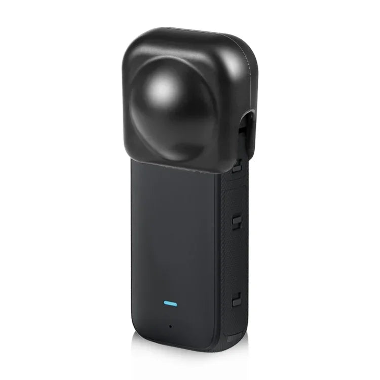 適用於 Insta360 X3 PULUZ 矽膠保護鏡頭蓋，矽膠鏡頭蓋