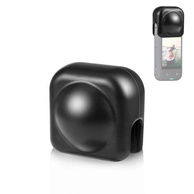 適用於 Insta360 X3 PULUZ 矽膠保護鏡頭蓋，矽膠鏡頭蓋