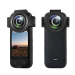 適用於Insta360 X3 PULUZ升級光學玻璃鏡頭保護蓋，升級鏡頭保護