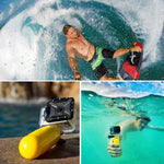 PULUZ 浮力手柄漂浮手握把，帶背帶，適用於 GoPro、Insta360、DJI 及其他運動相機，漂浮手握把