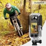 適用於 Insta360 X3 PULUZ 30米水下防水保護殼，30米防水殼