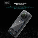 適用於Insta360 X3 PULUZ 2片曲面高清螢幕保護膜，適用Insta360 X3