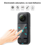 適用於Insta360 X3 PULUZ 2片曲面高清螢幕保護膜，適用Insta360 X3