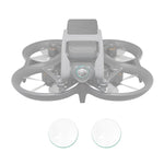 適用於 DJI Avata PULUZ 2片鋼化玻璃無人機鏡頭保護膜，適用於 DJI Avata