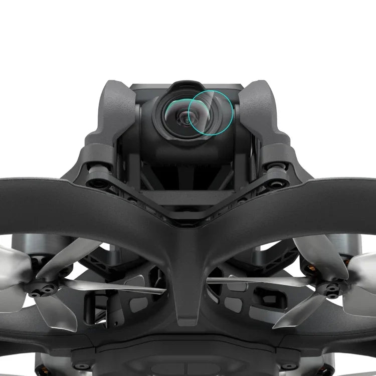 適用於 DJI Avata PULUZ 2片鋼化玻璃無人機鏡頭保護膜，適用於 DJI Avata