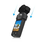 適用於 Insta360 X3 PULUZ 矽膠鏡頭機身鏡頭保護蓋，鏡頭蓋