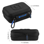 PULUZ防水攜帶及旅行收納包，適用GoPro、DJI Osmo Action及其他運動相機配件，小尺寸：16cm x 12cm x 7cm，適用GoPro