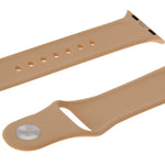 適用於 Apple Watch Sport 38mm 高性能橡膠運動錶帶，帶針扣及摺疊扣