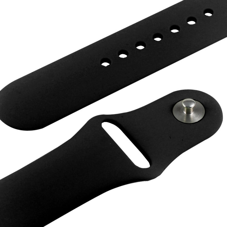 適用於 Apple Watch Sport 42mm 高性能橡膠運動錶帶，帶針扣及摺疊扣