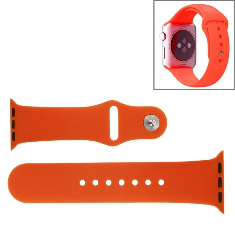 適用於 Apple Watch Sport 42mm 高性能橡膠運動錶帶，帶針扣及摺疊扣