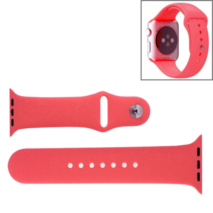 適用於 Apple Watch Sport 42mm 高性能橡膠運動錶帶，帶針扣及摺疊扣