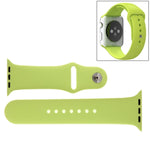適用於 Apple Watch Sport 42mm 高性能橡膠運動錶帶，帶針扣及摺疊扣