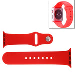 適用於 Apple Watch Sport 42mm 高性能橡膠運動錶帶，帶針扣及摺疊扣