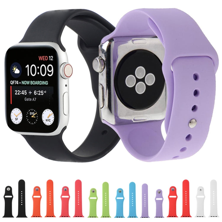 適用於 Apple Watch Sport 42mm 高性能橡膠運動錶帶，帶針扣及摺疊扣