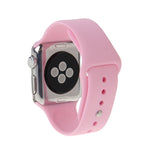 適用於 Apple Watch Sport 42毫米 高性能加長橡膠運動錶帶，帶針扣式閉合