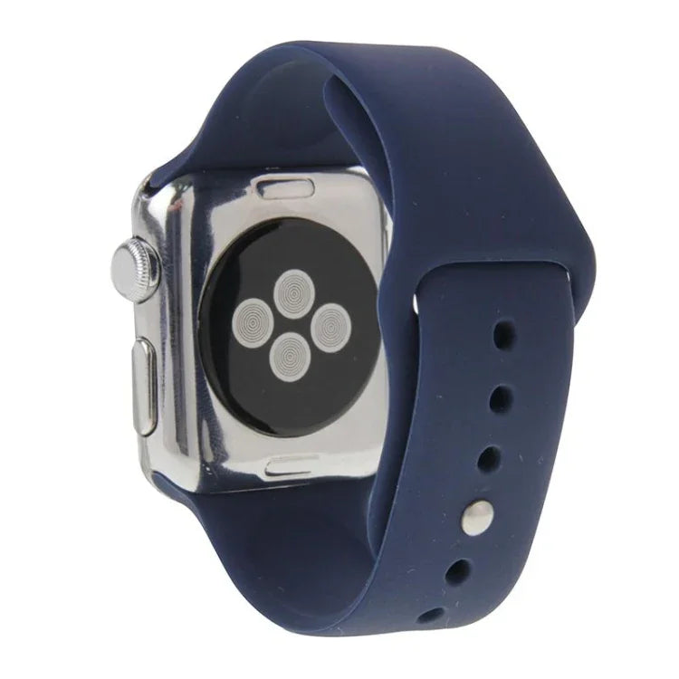 適用於 Apple Watch Sport 42毫米 高性能加長橡膠運動錶帶，帶針扣式閉合