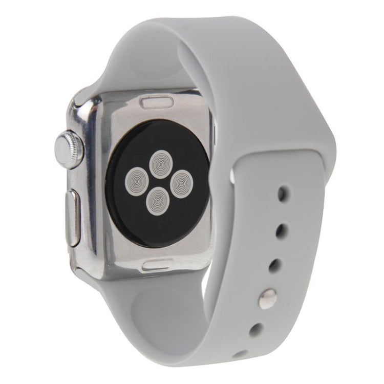 適用於 Apple Watch Sport 42毫米 高性能加長橡膠運動錶帶，帶針扣式閉合