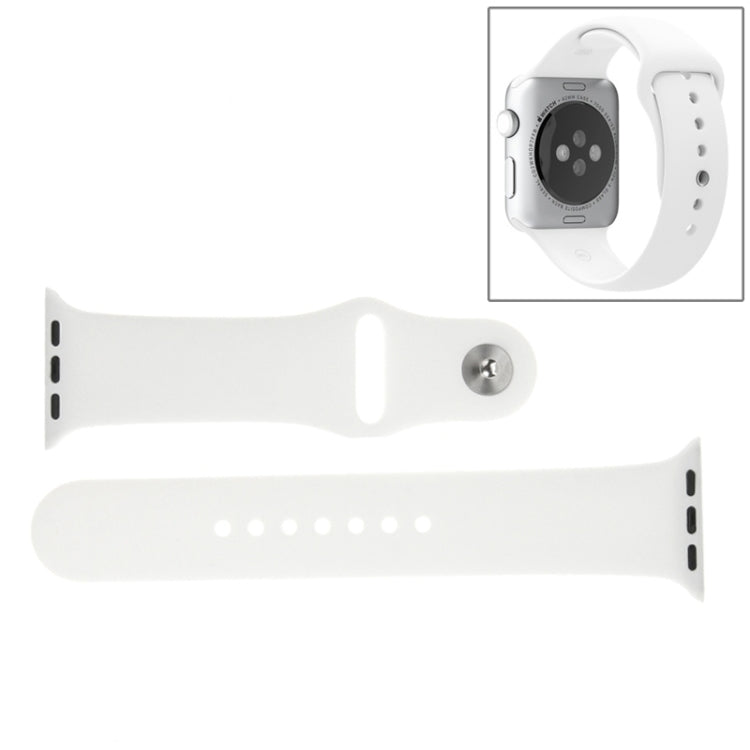 適用於 Apple Watch Sport 42毫米 高性能加長橡膠運動錶帶，帶針扣式閉合