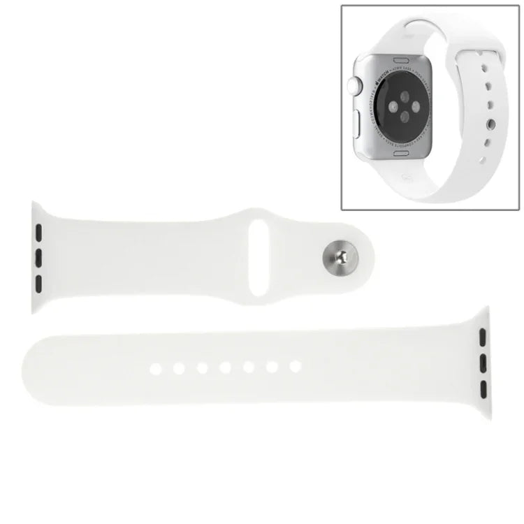 適用於 Apple Watch Sport 42毫米 高性能加長橡膠運動錶帶，帶針扣式閉合
