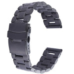 適用於 Apple Watch 42mm 黑色鋼製錶帶，僅與連接器搭配使用 (S-AW-0062)
