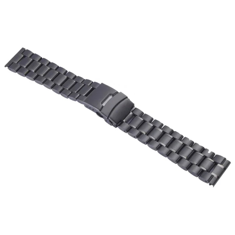 適用於 Apple Watch 42mm 黑色鋼製錶帶，僅與連接器搭配使用 (S-AW-0062)