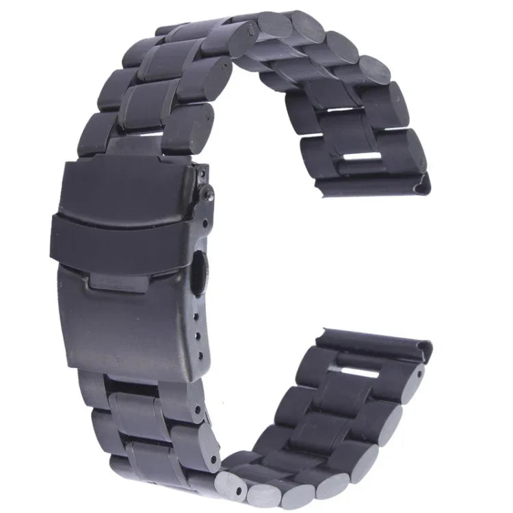 適用於 Apple Watch 38mm 黑色鋼製錶帶，僅與連接器搭配使用 (S-AW-3291)