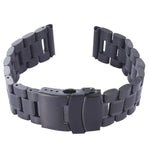 適用於 Apple Watch 38mm 黑色鋼製錶帶，僅與連接器搭配使用 (S-AW-3291)