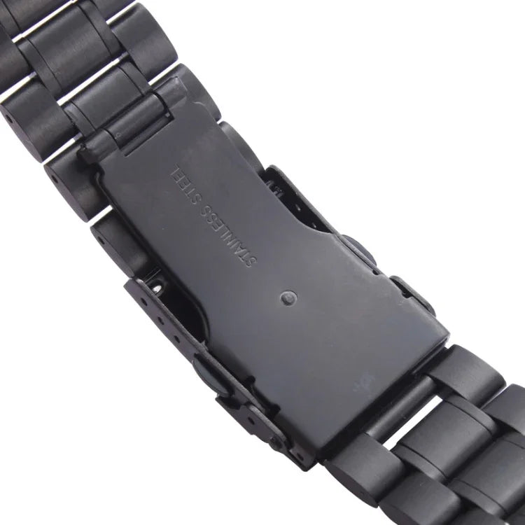 適用於 Apple Watch 38mm 黑色鋼製錶帶，僅與連接器搭配使用 (S-AW-3291)
