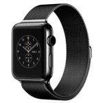 適用於 Apple Watch 38mm 米蘭尼斯磁吸不鏽鋼錶帶，適用於 Apple Watch 42mm / 41mm / 40mm / 38mm
