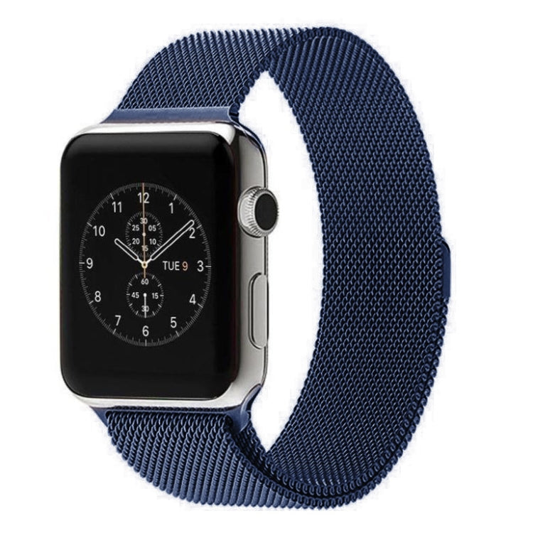 適用於 Apple Watch 38mm 米蘭尼斯磁吸不鏽鋼錶帶，適用於 Apple Watch 42mm / 41mm / 40mm / 38mm