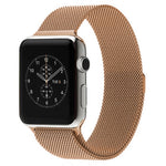 適用於 Apple Watch 42mm 米蘭尼斯磁吸不鏽鋼錶帶，適用於 Apple Watch 46mm / 49mm / 45mm / 44mm