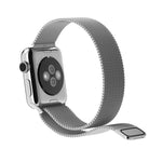 適用於 Apple Watch 42mm 米蘭尼斯磁吸不鏽鋼錶帶，適用於 Apple Watch 46mm / 49mm / 45mm / 44mm
