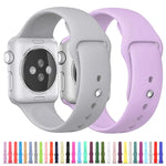 適用於 Apple Watch Ultra 49mm & Watch Ultra 2 49mm / Series 9&8&7 45mm / SE 3&SE 2&6&SE&5&4 44mm / 3&2&1 42mm 三合一橡膠錶帶附針扣，適用於 Apple Watch Ultra 49mm & Watch Ultra 2 49mm / Series 9&8&7 45mm