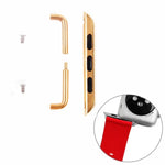 適用於 Apple Watch 38 / 40 / 41mm 金屬錶帶連接器金屬扣，一對