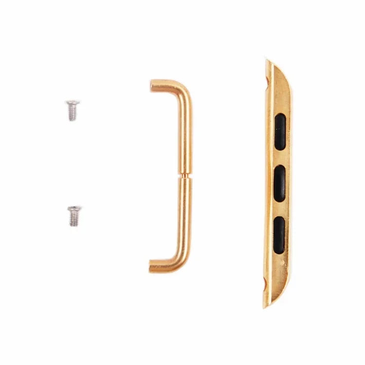 適用於 Apple Watch 38 / 40 / 41mm 金屬錶帶連接器金屬扣，一對