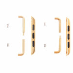 適用於 Apple Watch 42 / 44 / 45mm 金屬錶帶連接器金屬扣，一對