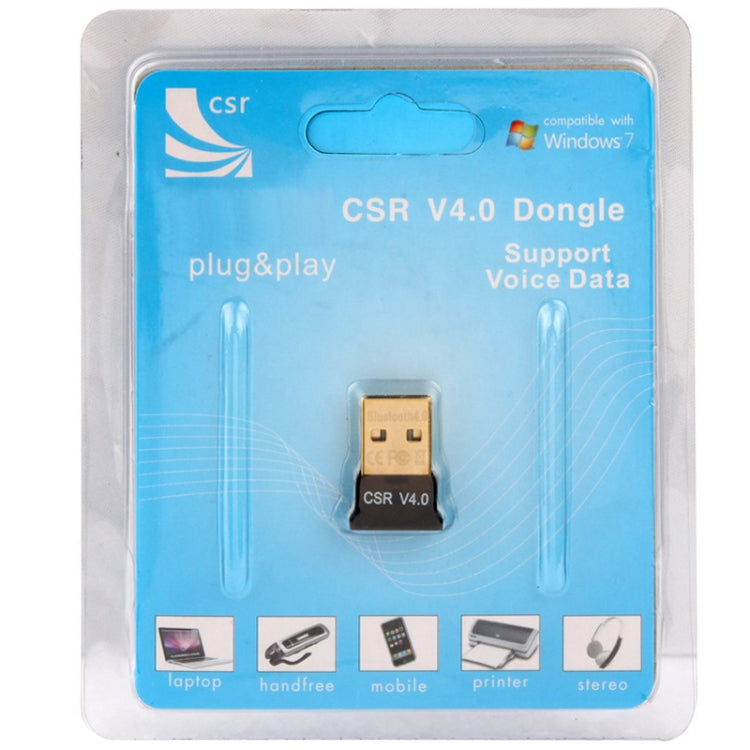 微型藍牙 4.0 + EDR USB 轉接器（V4.0），傳輸距離：30米，微型藍牙
