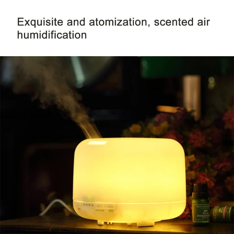 超聲波香薰擴散器帶彩色LED燈（美規插頭），FU-168