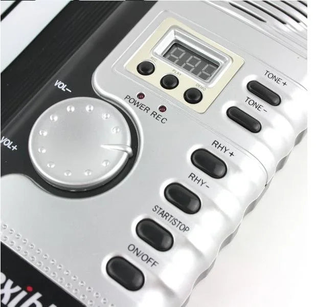 Datopal 61鍵可捲式軟鋼琴鍵盤 MIDI，61標準鍵 白色
