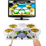 MD-1008 USB 2.0 MIDI 軟式可捲鼓組，尺寸：46 x 31公分，電子鼓 MD-1008