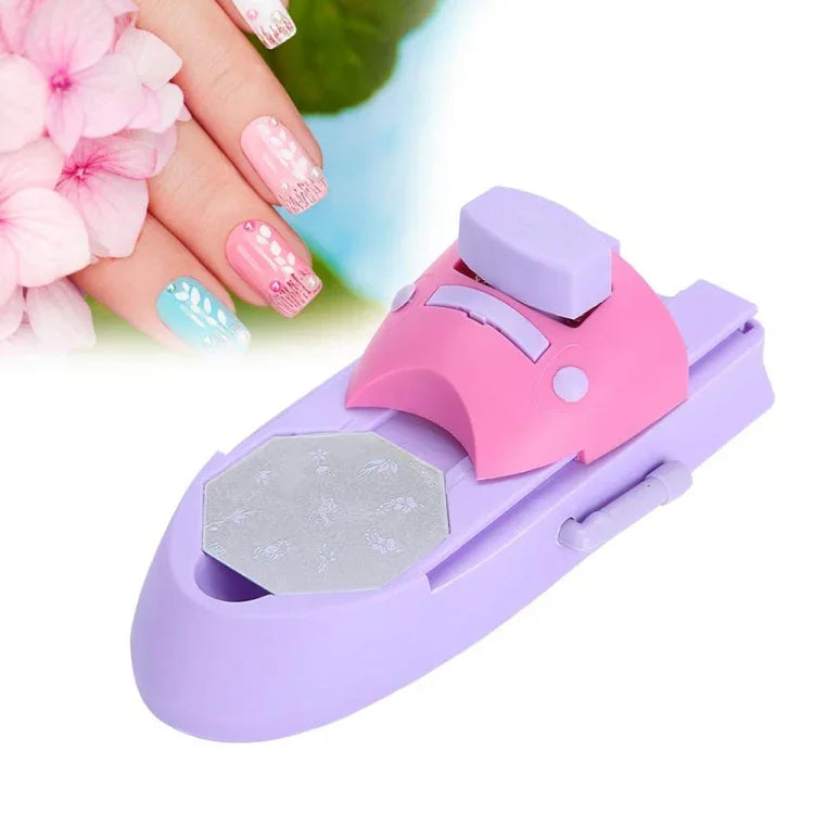 DIY 美甲印花印章機套裝