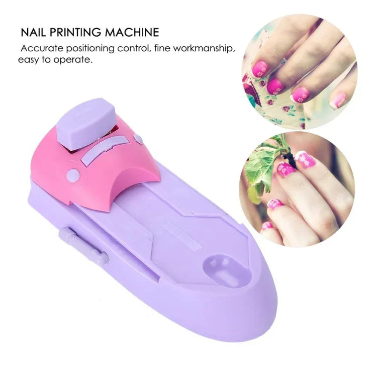 DIY 美甲印花印章機套裝